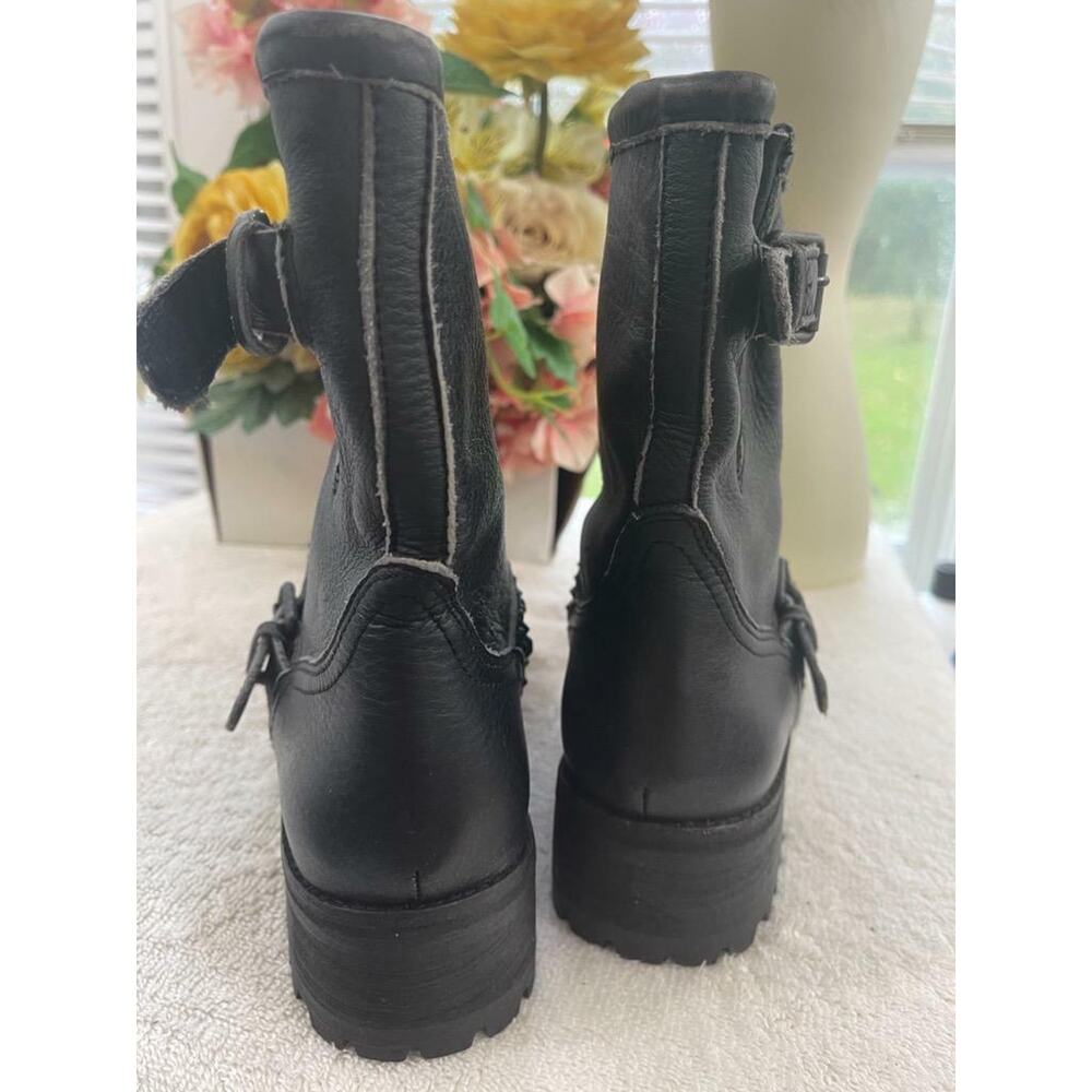 A.S.H Rebel stud moto combat boots 37 (BOTA500 - Picture 4 of 7